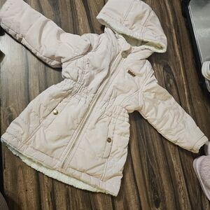 DKNY Pink Kids Jacket with Hood